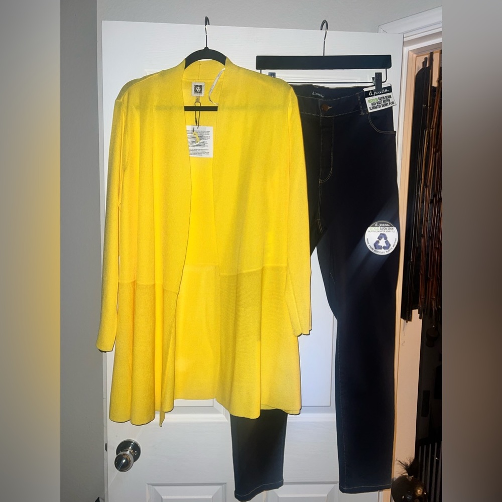 Anne Klein open cardigan